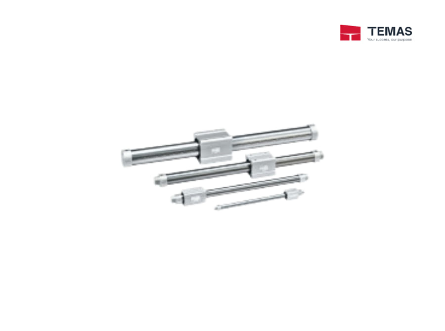 MAGNETICALLY COUPLED RODLESS CYLINDER BASIC TYPE SMC CY3B